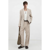 Antioch Mens Olym Blazer In Stone