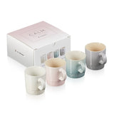 Le Creuset Set Of 4 Espresso Mugs Neutral