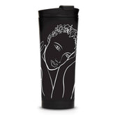 Carrol Boyes Full Of Grace Travel Mug In Black