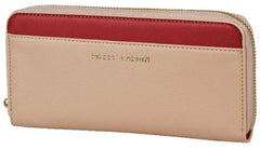 Pierre Cardin Zip Round Purse Tan