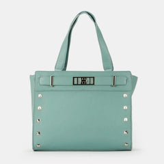 Pierre Cardin Abbey Studded Satchel In Mint
