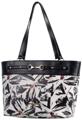 Pierre Cardin Kelly Floral Tote Black Grey