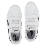 Puma Unisex Kiddies Rickie Classic PS Sneakers In White/Black
