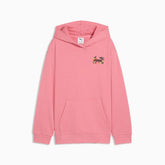 Puma Girls Relaxed Graphic Hoodie In Pink