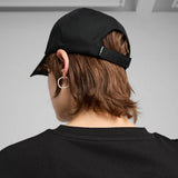 Puma Mens Essentials Metal Puma Cat Baseball Cap In Puma Black