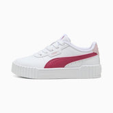 Puma Kids Carina Shoes White/Dark Rose