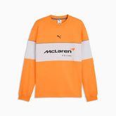 Puma Mens Mclaren Long Sleeve T-Shirt In Papaya