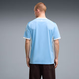 Puma Unisex Manchester Home Jersey Replica T-Shirt In Light Blue