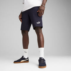 Puma Essential No. 1 Logo Jersey Navy Shorts