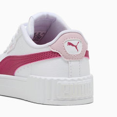 Puma Kids Carina Shoes White/Dark Rose