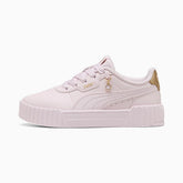 Puma Girls Carina 3.0 Charm Sneakers In Pink & Gold