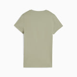 Puma Womens Graphic Varsity T-Shirt In Army Green