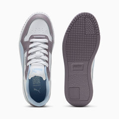 Puma Kids Carina Street Ps Shoes White - Haute Tropic - Plum Jam