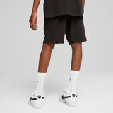 Puma Boys Essential No.1 Logo Track Shorts In Black