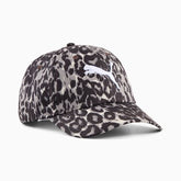 Puma Womens Essential Elevated Cap In Leopard