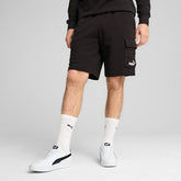 Puma 691705 Ess No 1 Logo Woven Cargo Short Black