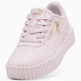 Puma Girls Carina 3.0 Charm Sneakers In Pink & Gold