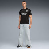 Puma Mens Manchester City 25/26 Away Jersey In Black