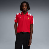 Puma Mens Ferrari Mt7 Polo Shirt In Red