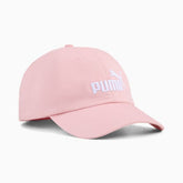 Puma Womens Essential No.1 Logo Baseball Cap In Pink
