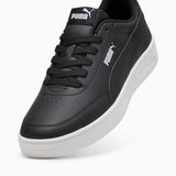 Puma Mens Court Classic Clean Shoes Black
