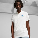 Puma Mens White Bmw Ess Polo Mms