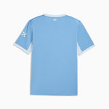 Puma Unisex Manchester Home Jersey Replica T-Shirt In Light Blue