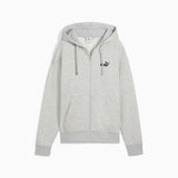Puma Mens Ess Small No.1 Logo Comfort Fall Light Grey Sweater