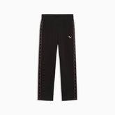 Puma Girls Tape High Waist Relaxed Sweatpants In Black