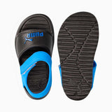 Puma Boys Divecat Infants ZADP Sandals In Black/Hyperlink Blue