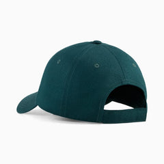 Puma Mens Essential Logo Cap In Blue Green