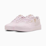 Puma Girls Carina 3.0 Charm PS Sneakers In Pink/Gold