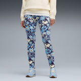 Puma Womens Essential Nature 2.0 Leggings In Cool Blue