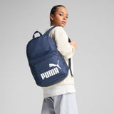 Puma Unisex Adults Phase Backpack In Puma Navy/White