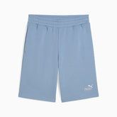 Puma Unisex Essential Shorts In Cool Blue