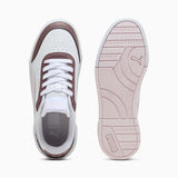 Puma Girls Carina Mia V Infants Shoes in White & Mauve