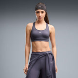 Puma Womens 4Keeps Run Sports Bra In Inky Depths