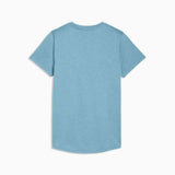 Puma Womens Tad Essential Heather T-Shirt In Blue