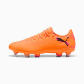 Puma Mens Future 8 Play Soccer Shoes In Neon Orange