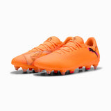 Puma Mens Future 8 Play Soccer Shoes In Neon Orange