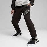 Puma Kids Power Graphic Sweatpants TR In Black