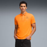 Puma Mens Mclaren Logo Polo shirt In Papaya