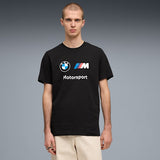Puma Mens Bmw Mms Ess Logo Tee Black