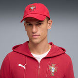 Puma FPF Essentials Cap In Club Red-Green Lagoon