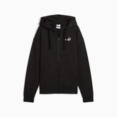 Puma Essential Full-Zip Fl P Black Hoodie