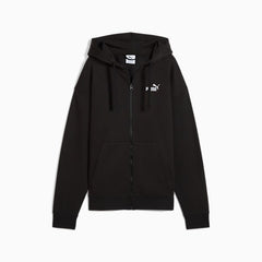 Puma Essential Full-Zip Fl P Black Hoodie