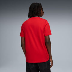 Puma Mens Graphic Tee M Red