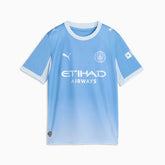 Puma Boys Manchester Fc Jersey Rwplica T-Shirt In Light Blue