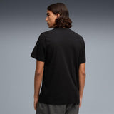 Puma Mens Essential Logo Lab Short Sleeves T-Shirt In Black