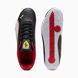 Puma Mens Ferrari catch Shoes In Black & White